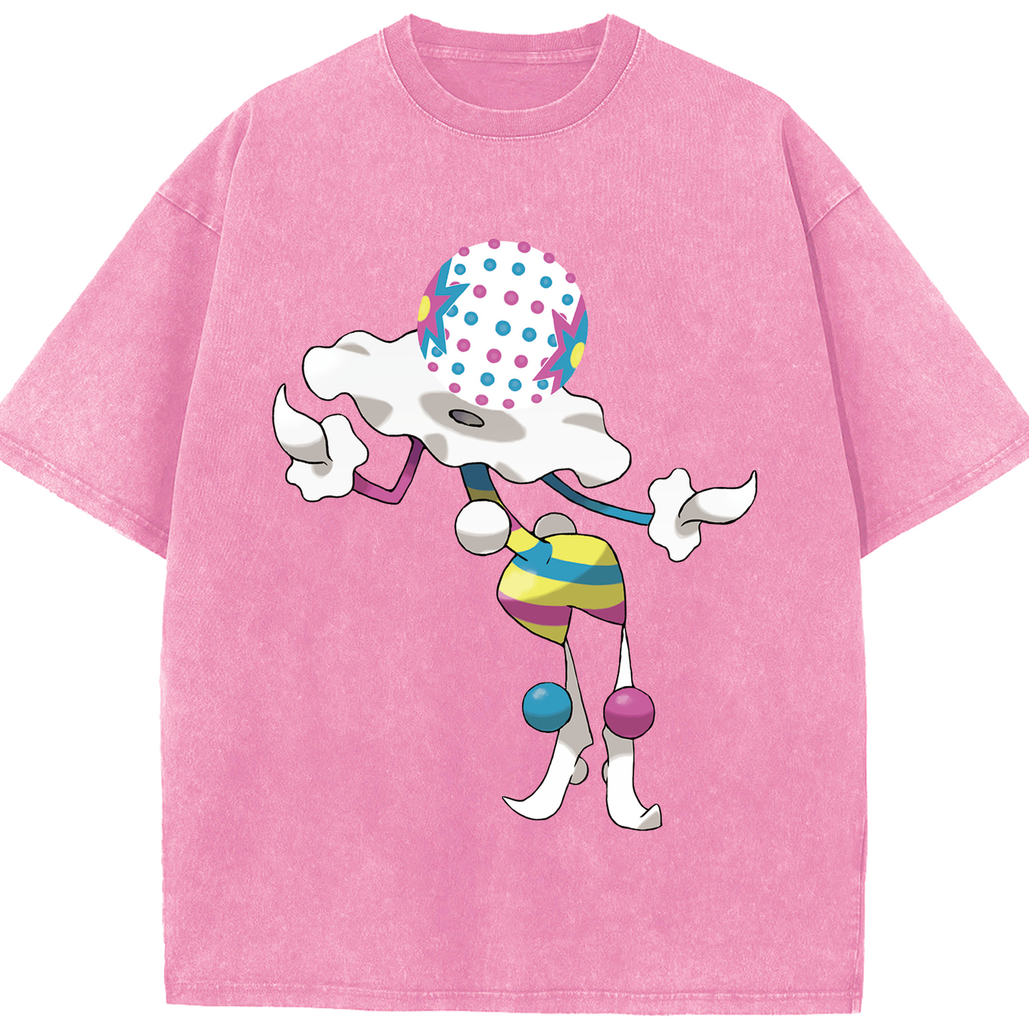 （画像用） ポケットモンスター Pokémon 綿100% ヴィンテージ風 半袖Tシャツ（フロントプリント）